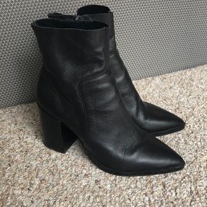 Tony Bianco Black Booties